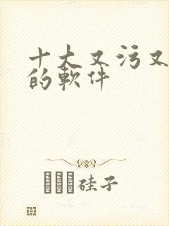 十大又污又免费的软件