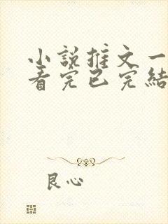 小说推文一口气看完已完结甜文