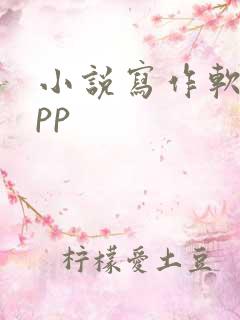 小说写作软件app