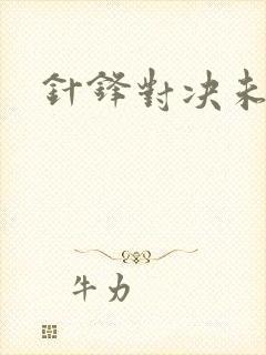 针锋对决未删减