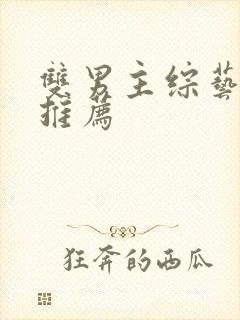 双男主综艺小说推荐