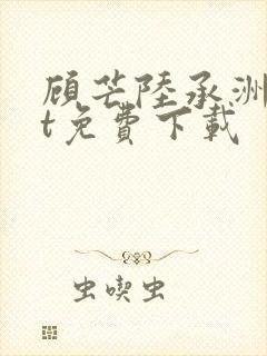 顾芒陆承洲txt免费下载