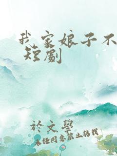 我家娘子不对劲 短剧