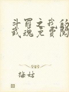 斗罗之我的异火武魂免费阅读