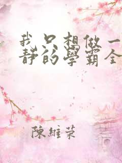 我只想做一个安静的学霸全文txt