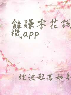 能赚零花钱的手机app