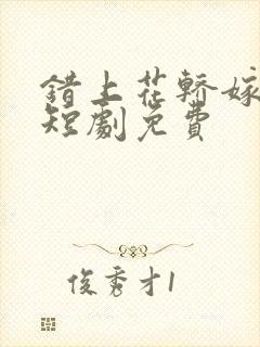 错上花轿嫁王爷短剧免费