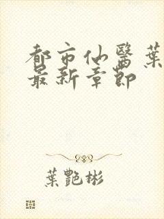 都市仙医叶不凡最新章节