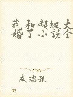 我和超级大佬隐婚了小说全文阅读