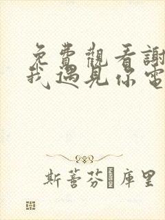 免费观看谢谢让我遇见你电视剧