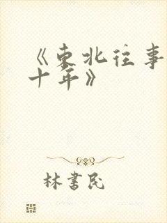 《东北往事之二十年》