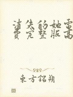 消失的她电影免费完整版高清在线观