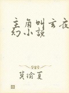 主角叫玄夜的玄幻小说