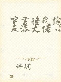 穿书后我捡到了反派大佬 小说