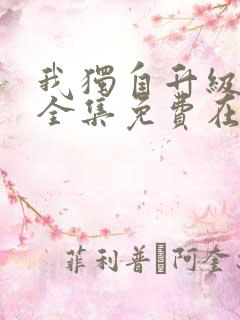 我独自升级动漫全集免费在线观看