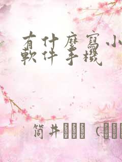 有什么写小说的软件手机