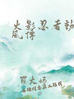 火影忍者动漫疾风传