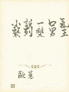 小说一口气看完系列双男主