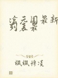 沧元图最新章节列表最