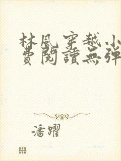 林风穿越小说免费阅读无弹窗