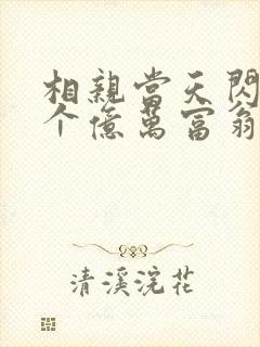 相亲当天闪婚了个亿万富翁小说