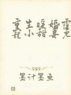 重生暖婚霍总狠宠小甜妻免费阅读