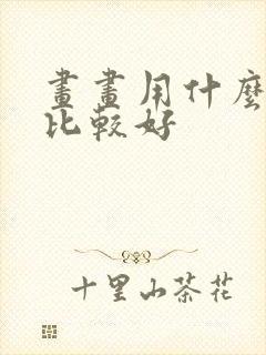 画画用什么平板比较好