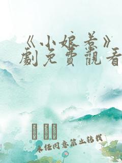 《小娘惹》电视剧免费观看全集