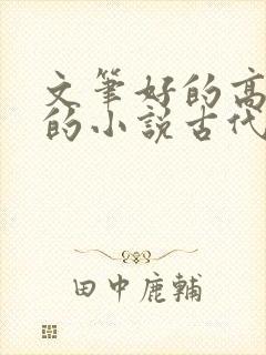 文笔好的高质量的小说古代言情推荐