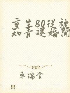 重生80从被女知青退婚开始