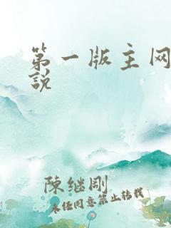 第一版主网 小说