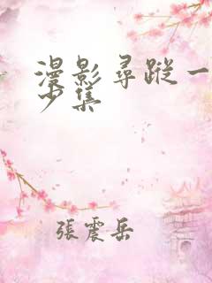 漫影寻踪一共多少集