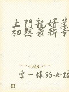 上门龙婿叶辰萧初然最新章节更新