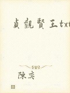 贞观贤王txt