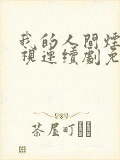 我的人间烟火电视连续剧免费观看