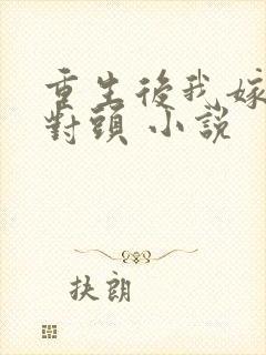 重生后我嫁了死对头 小说