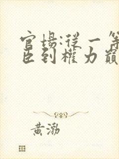 官场:从一等功臣到权力巅峰