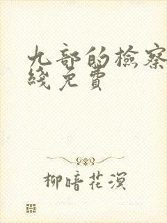 九部的检察官在线免费