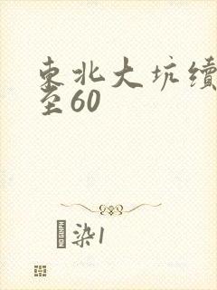 东北大坑续集1至60