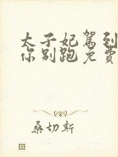 太子妃驾到总裁你别跑免费看全集