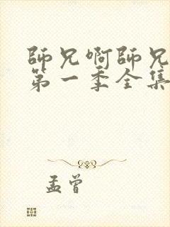 师兄啊师兄动漫第一季全集免费观看