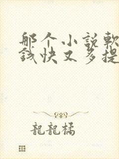 那个小说软件赚钱快又多提现快