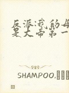 反派:我的母亲是大帝第一版主
