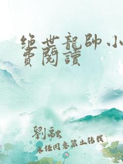 绝世龙帅小说免费阅读