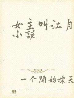 女主叫江月白的小说