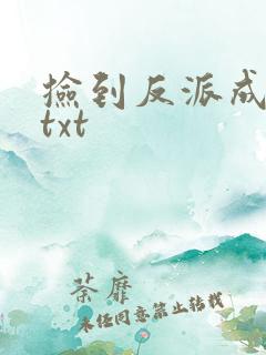 捡到反派成夫君txt