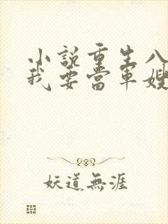 小说重生八零之我要当军嫂