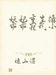 妖妃重生摄政王乖乖宠我小说