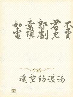 如意郎君不如意电视剧免费观看