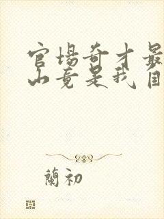 官场奇才最强靠山竟是我自己李澜电子书